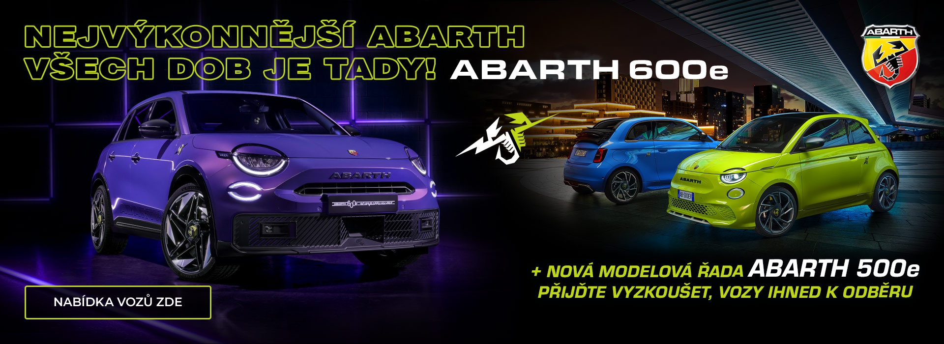Abarth 600 + 500