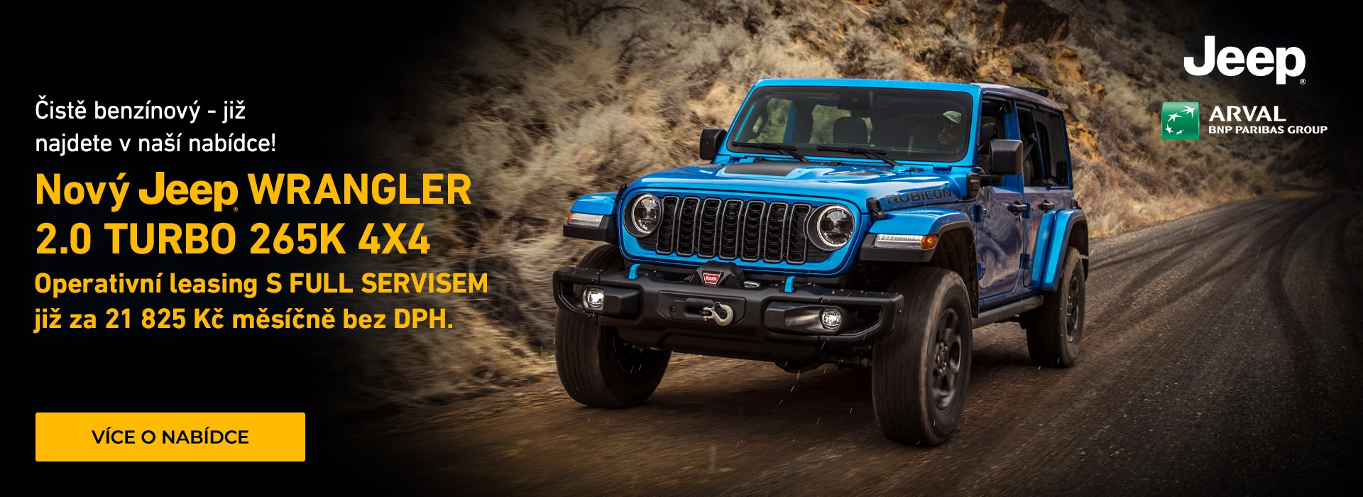 Nový Jeep Wrangler