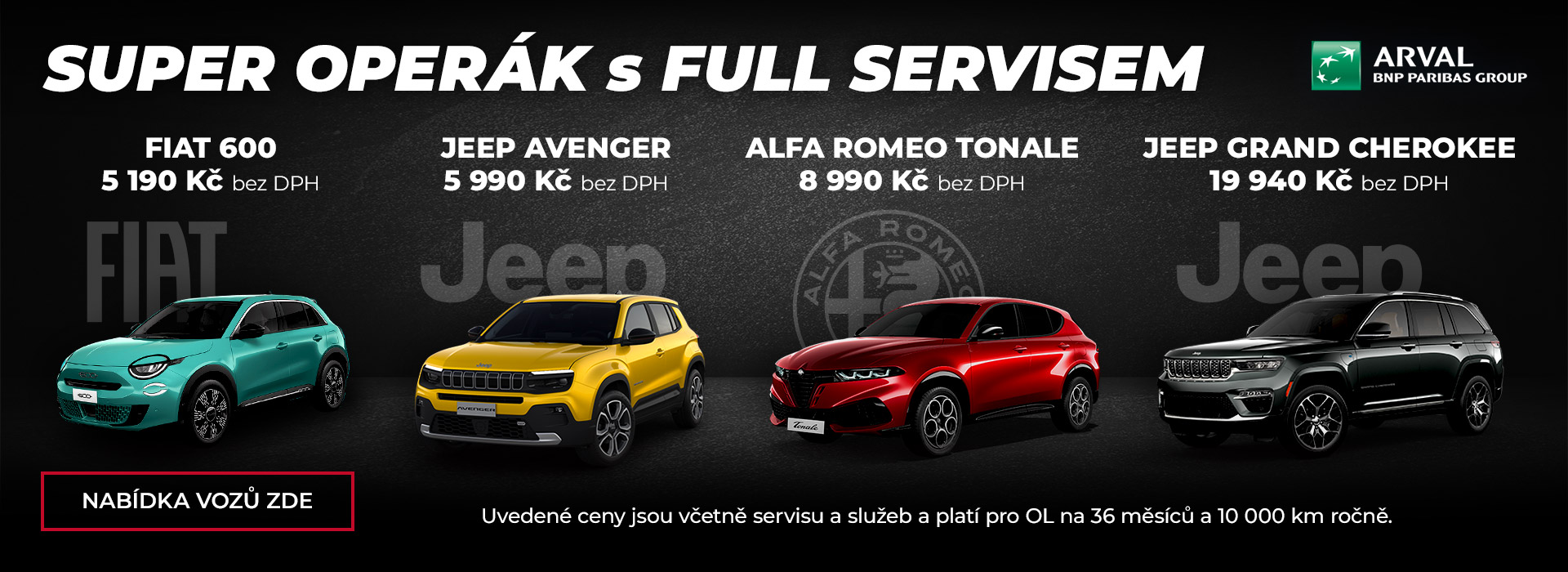 Operativí leasing s full servisem