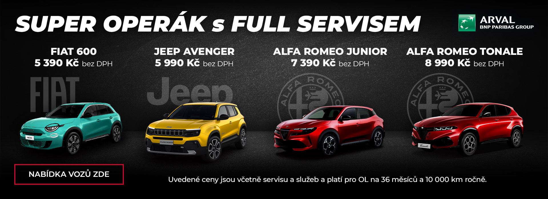 Operativí leasing s full servisem