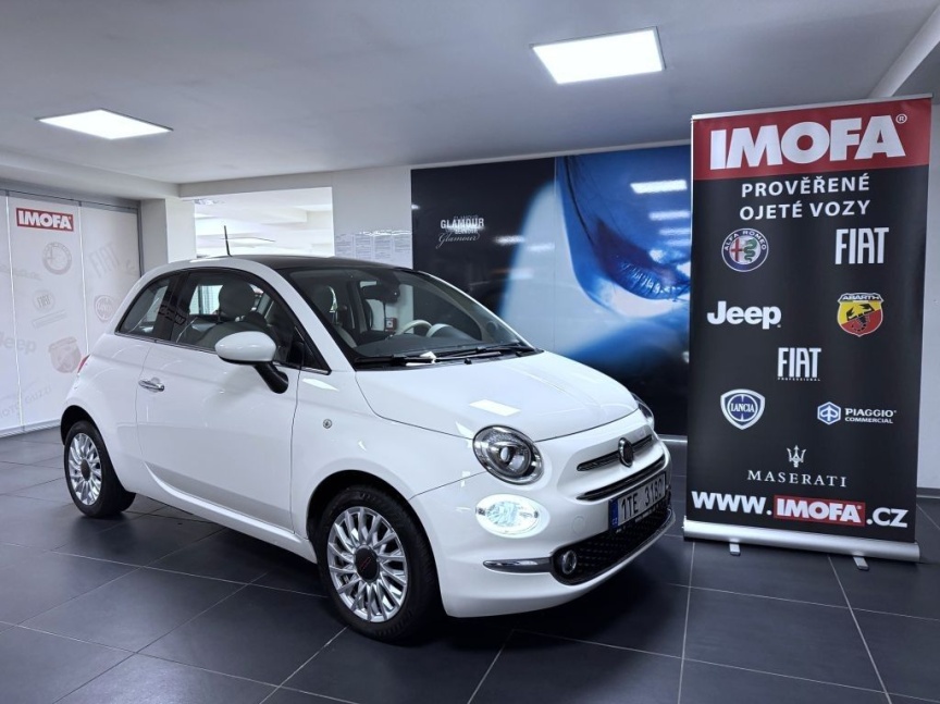 Fiat 500 1,2 8v 69k Automat PLUS