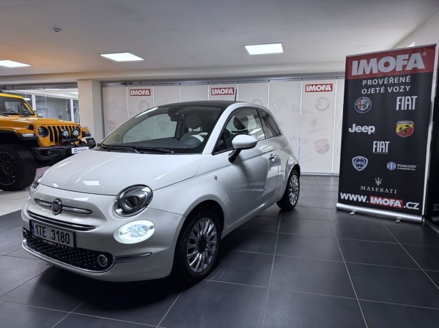 Fiat 500 1,2 8v 69k Automat PLUS