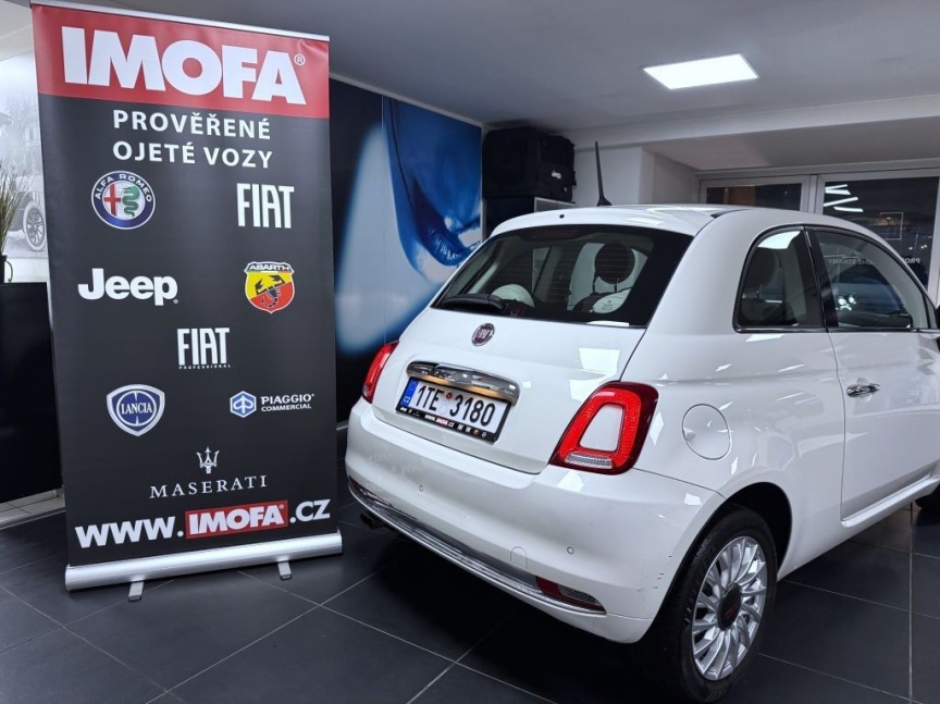 Fiat 500 1,2 8v 69k Automat PLUS