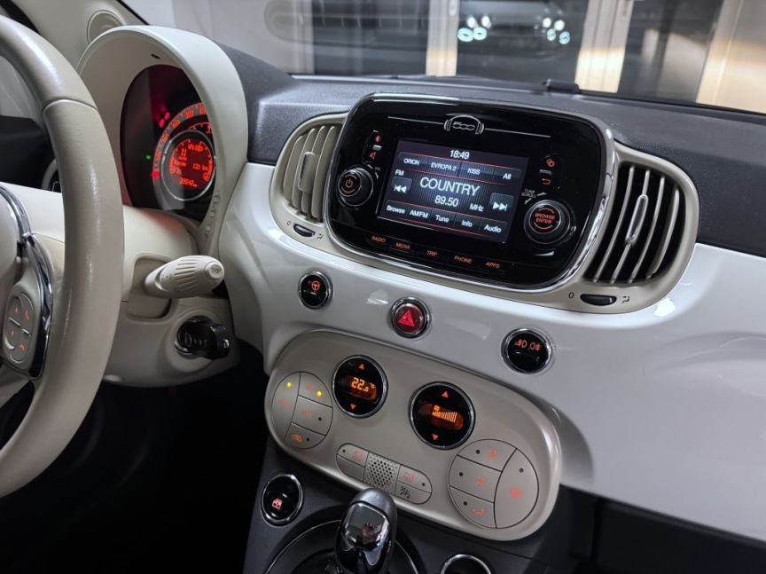 Fiat 500 1,2 8v 69k Automat PLUS