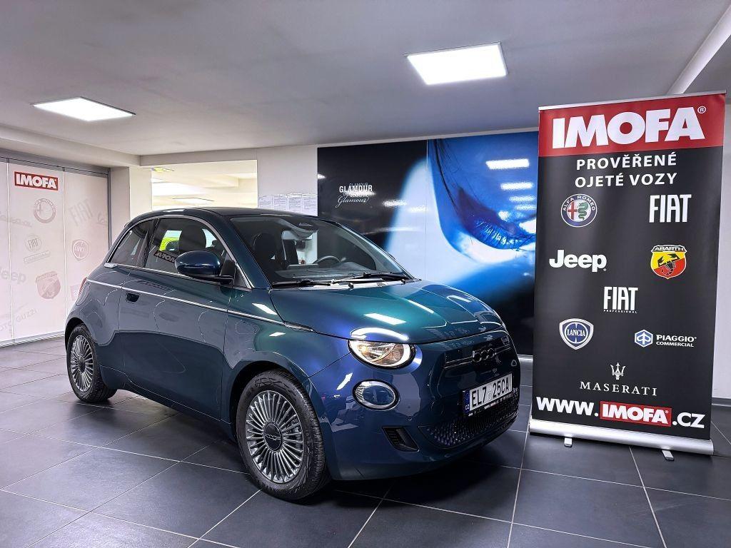 Fiat osobní 500e BEV Icon 320km 42 kWh 118k reg. 06/2023