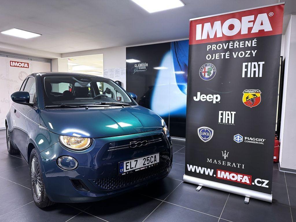Fiat osobní 500e BEV Icon 320km 42 kWh 118k reg. 06/2023