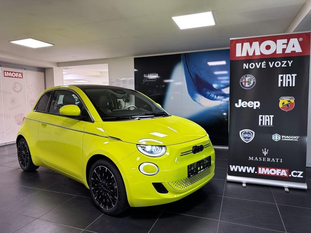 Fiat osobní 500e BEV La Prima 3+1 320km 42 kWh 118k *076*