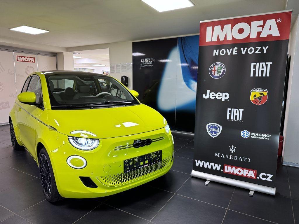 Fiat osobní 500e BEV La Prima 3+1 320km 42 kWh 118k *076*