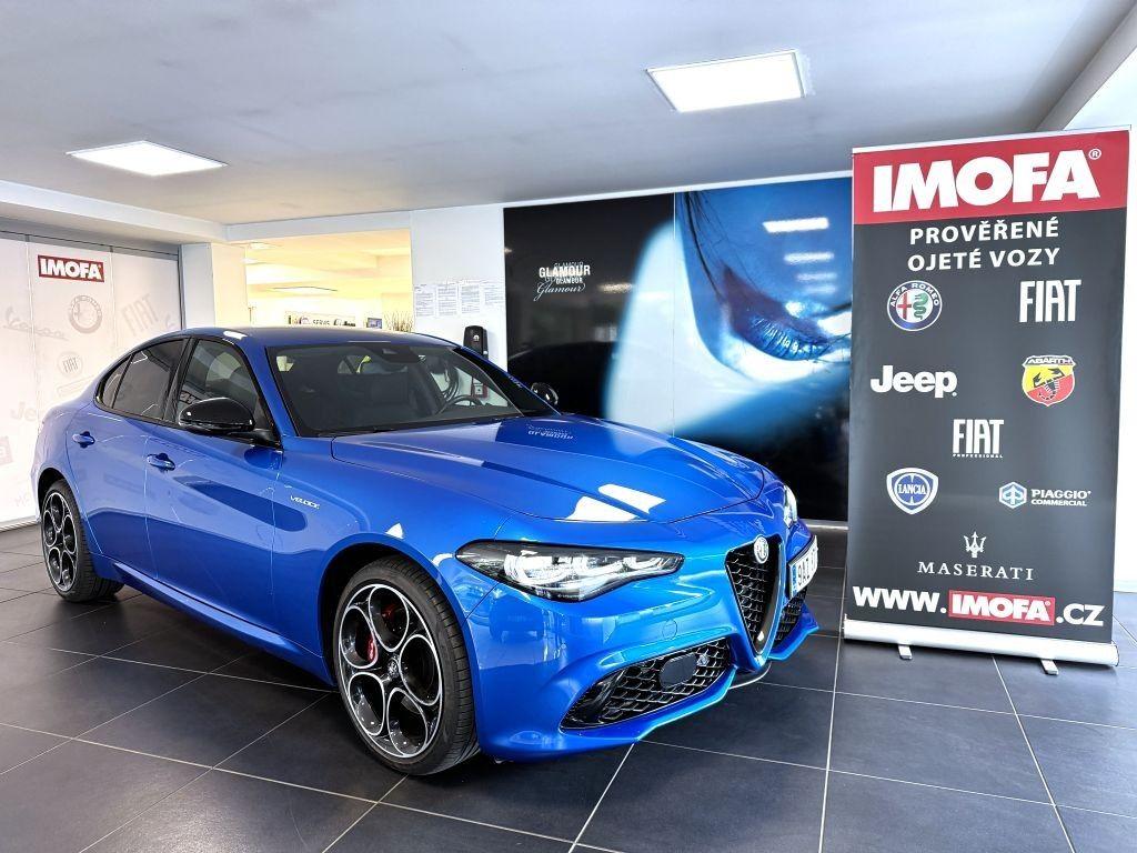 Alfa Romeo Giulia 2.0T 280k AT8 ZF Q4 4x4 Veloce, reg. 09/2023