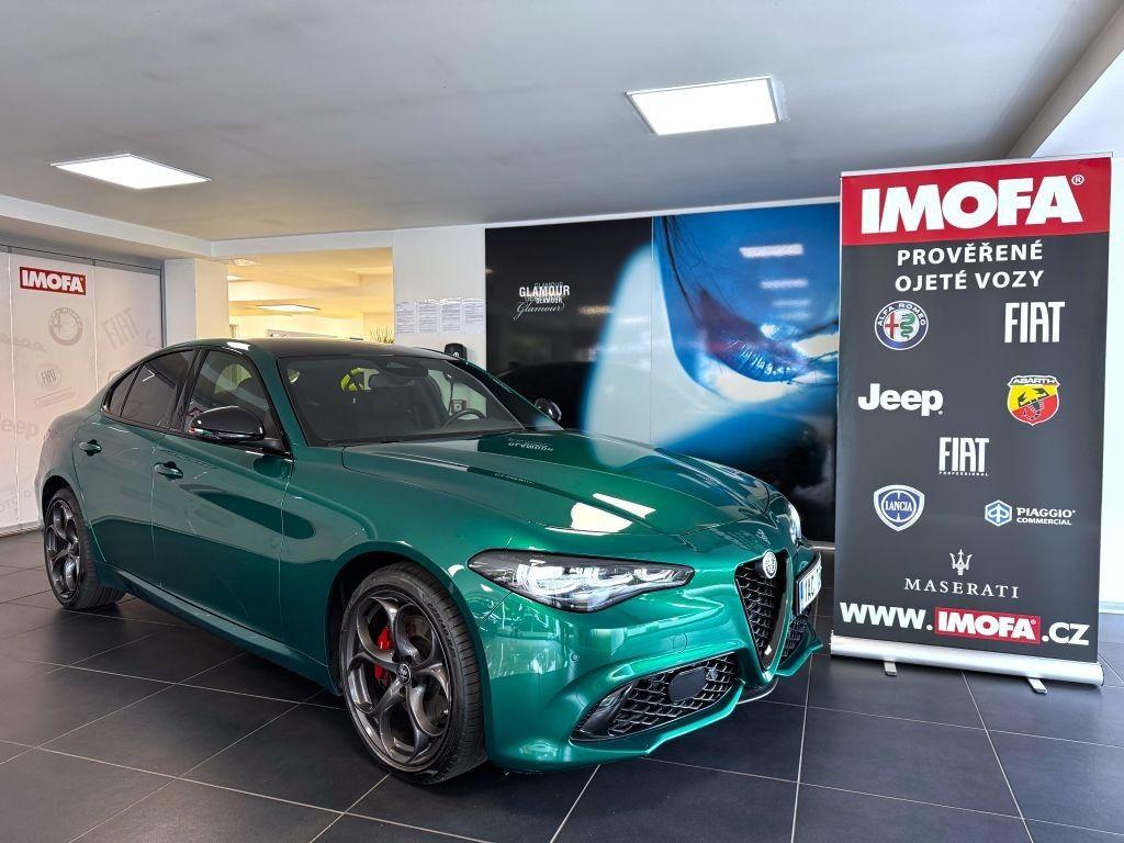 Alfa Romeo Giulia 2.2 JTDm 210k AT8 ZF Q4 4x4 Tributo, reg. 04/2024