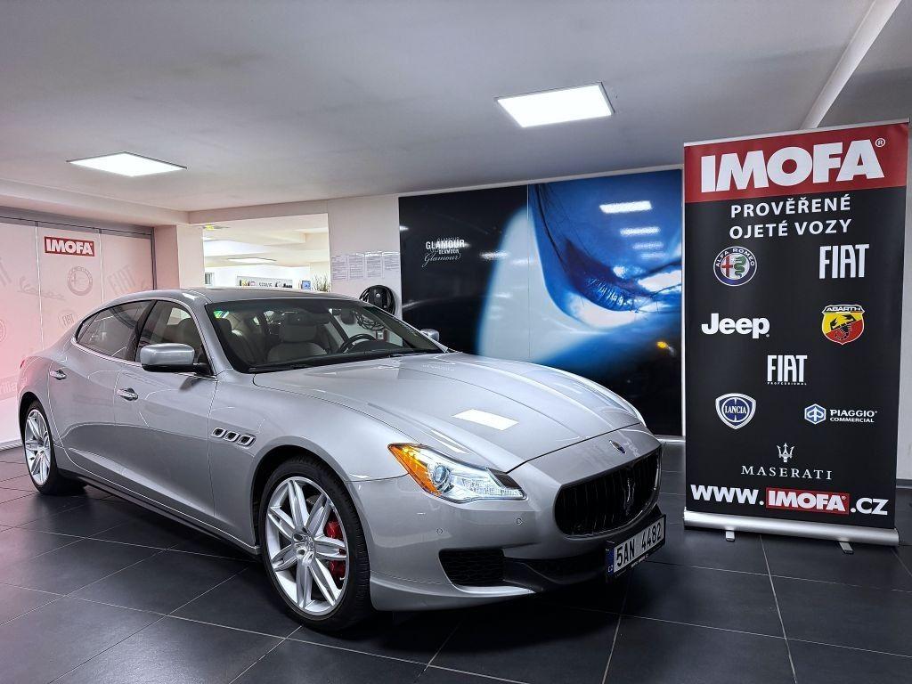 Maserati Quattroporte 3.0 diesel V6 275k AT8 ZF, reg. 06/2016