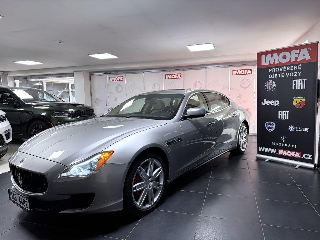 Maserati Quattroporte 3.0 diesel V6 275k AT8 ZF, reg. 06/2016