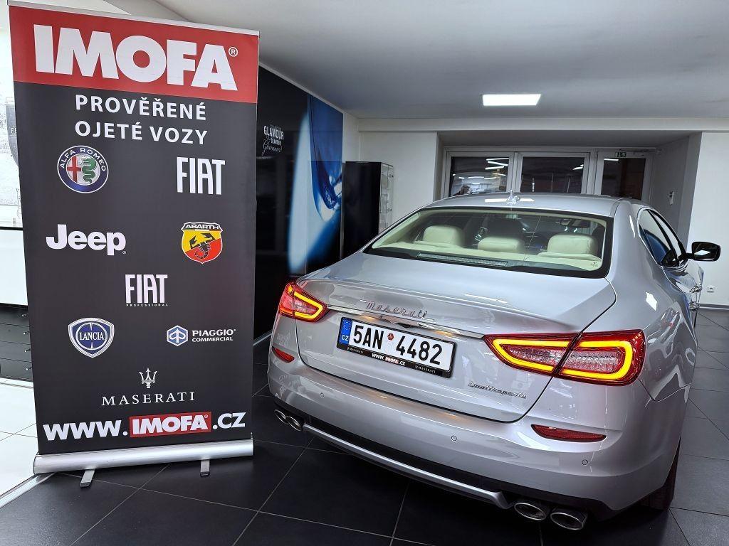 Maserati Quattroporte 3.0 diesel V6 275k AT8 ZF, reg. 06/2016