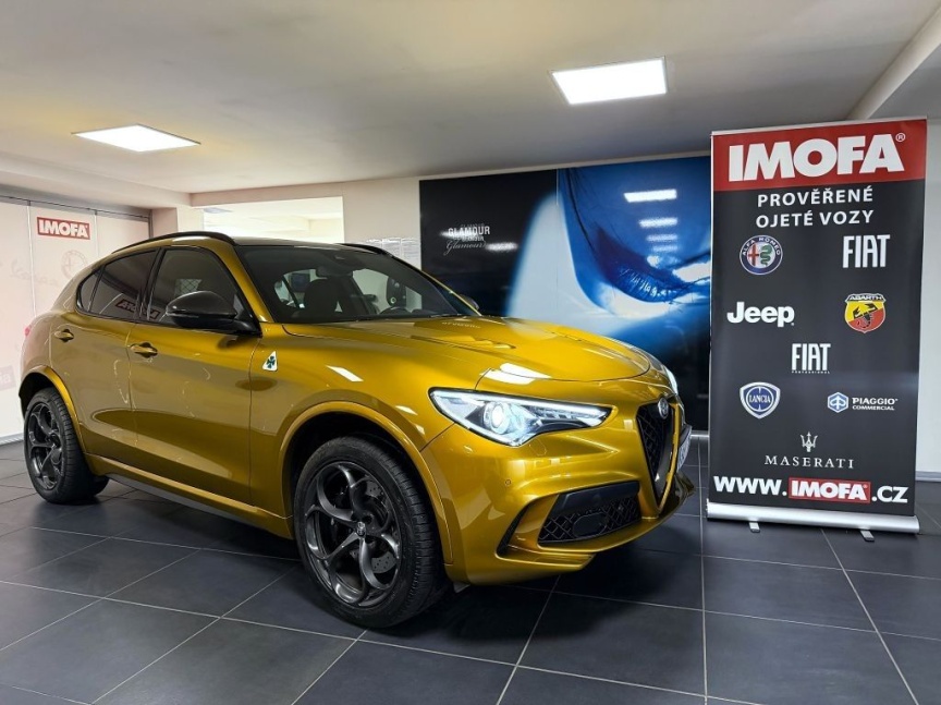 Alfa Romeo Stelvio 2.9 V6 BiTurbo 510k AT8 ZF Q4 4x4 QV reg. 10/2021