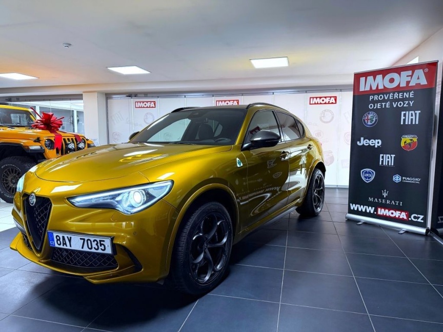Alfa Romeo Stelvio 2.9 V6 BiTurbo 510k AT8 ZF Q4 4x4 QV reg. 10/2021