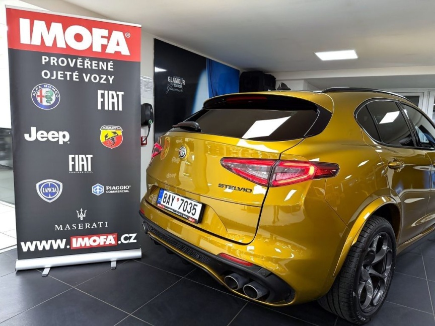 Alfa Romeo Stelvio 2.9 V6 BiTurbo 510k AT8 ZF Q4 4x4 QV reg. 10/2021