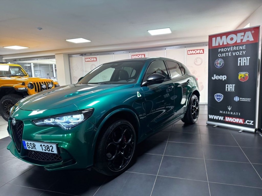 Alfa Romeo Stelvio 2.9 V6 BiTurbo 520k AT8 ZF Q4 4x4 QV