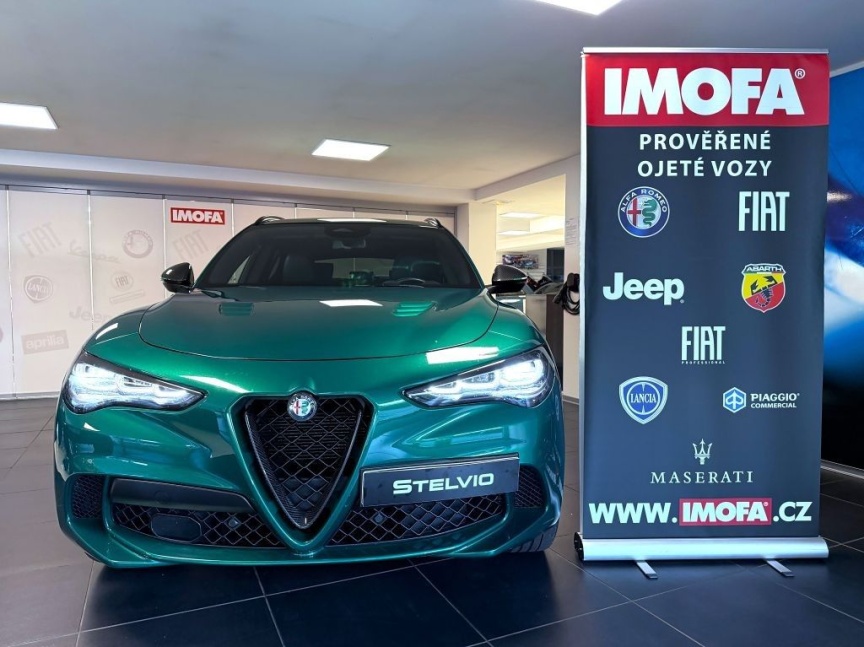 Alfa Romeo Stelvio 2.9 V6 BiTurbo 520k AT8 ZF Q4 4x4 QV