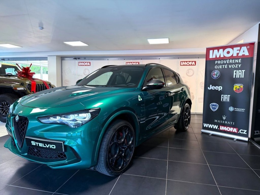 Alfa Romeo Stelvio 2.9 V6 BiTurbo 520k AT8 ZF Q4 4x4 QV