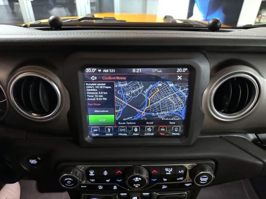 Jeep Wrangler Unlimited JL 3,6 V6 4x4 284k AT8 ZF Rubicon AEV ÚPRAVA