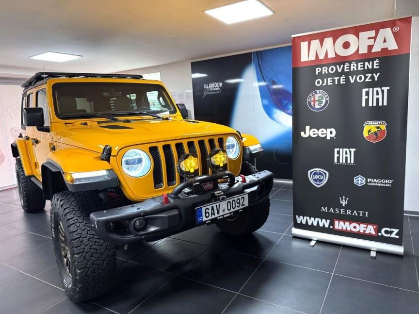 Jeep Wrangler Unlimited JL 3,6 V6 4x4 284k AT8 ZF Rubicon AEV ÚPRAVA