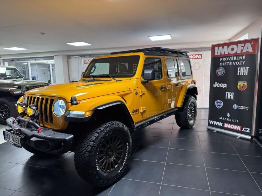 Jeep Wrangler Unlimited JL 3,6 V6 4x4 284k AT8 ZF Rubicon AEV ÚPRAVA